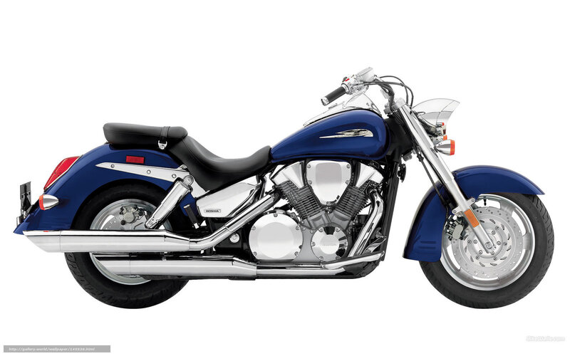 Blue Honda Motorcycle — Neutral, Photograph, Seat