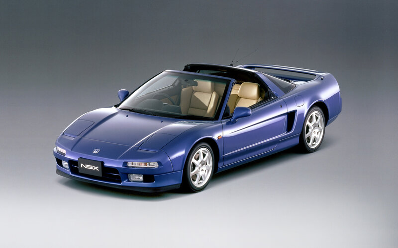 Blue Honda NSX Car — Neutral, Photograph