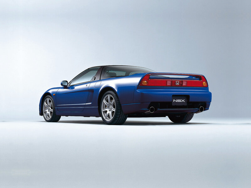 Blue Honda NSX Car — Neutral