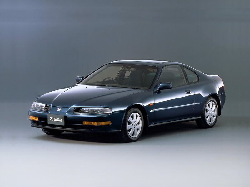 Blue Honda Prelude