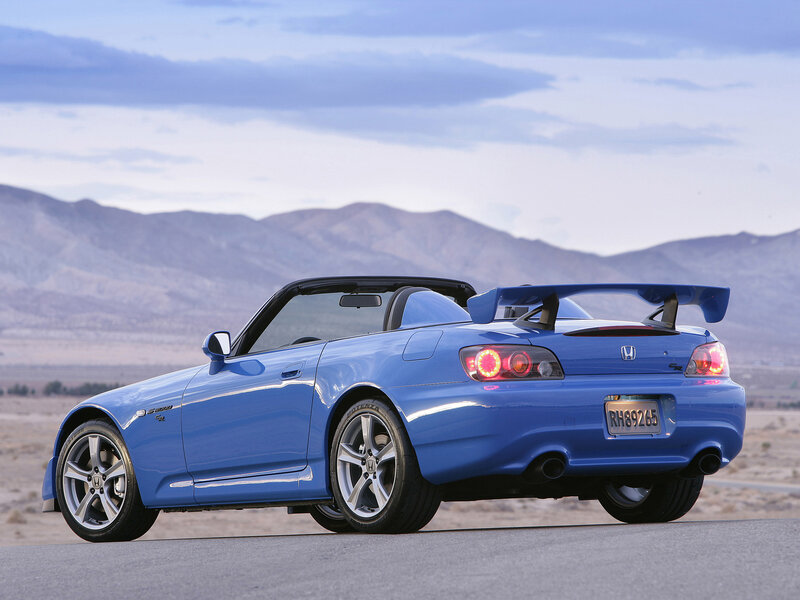 Blue Honda S2000