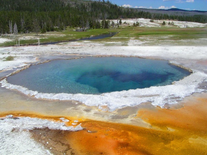 Blue Hot Spring
