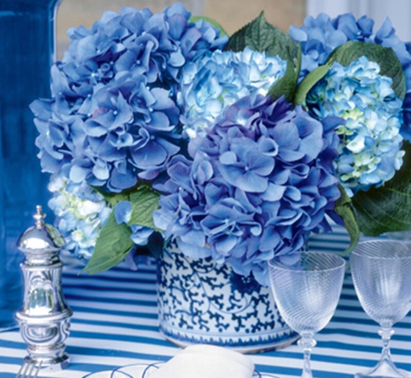Blue Hydrangea Bouquet — Calm