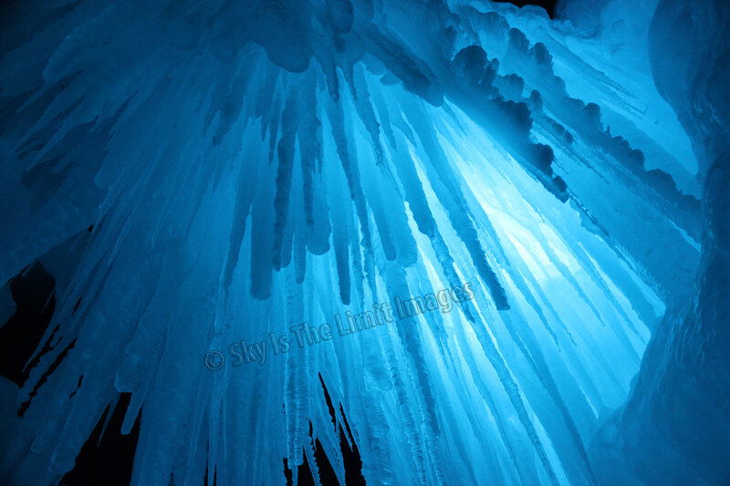 Blue Ice Cave — Dramatic