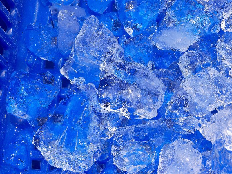 Blue Ice Cubes