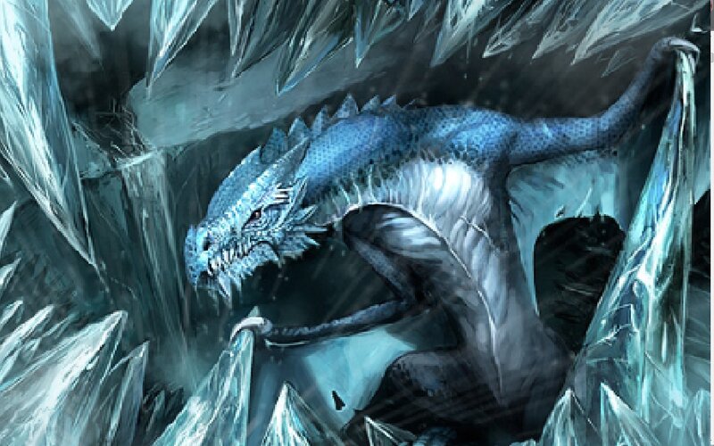 Blue Ice Dragon