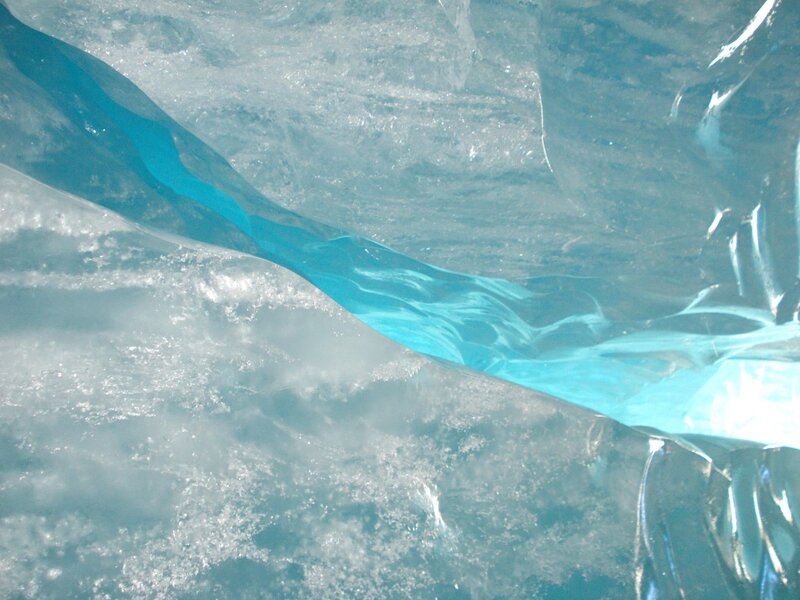 Blue Ice Formation — Calm