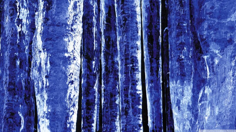 Blue Ice Formations — Cold
