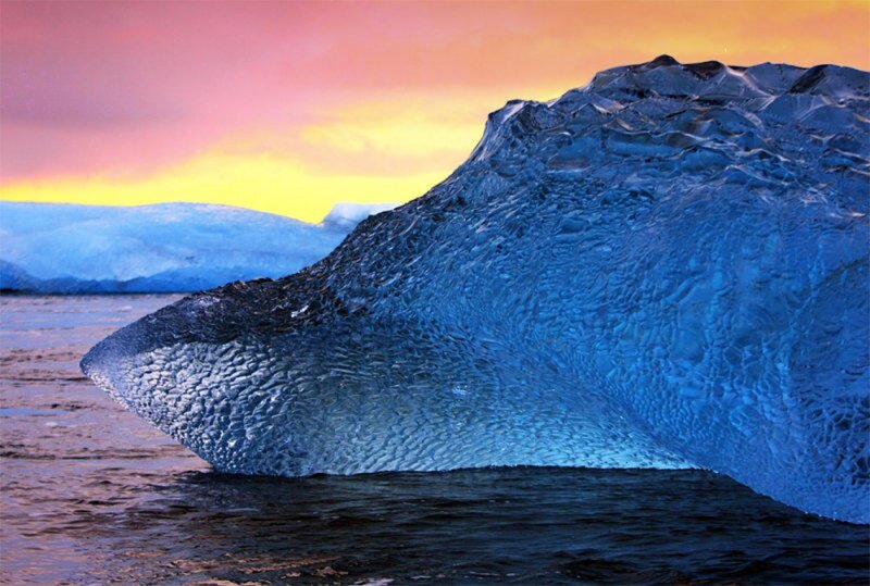 Blue Ice Iceberg