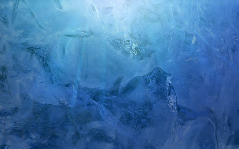 blue ice texture