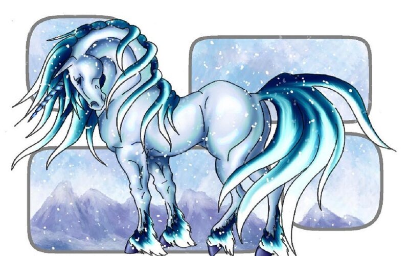 Blue Ice Unicorn