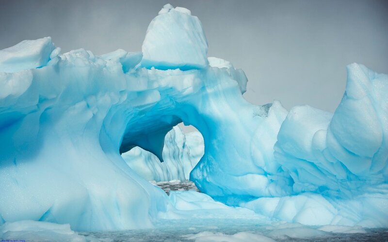 Blue Iceberg Arch