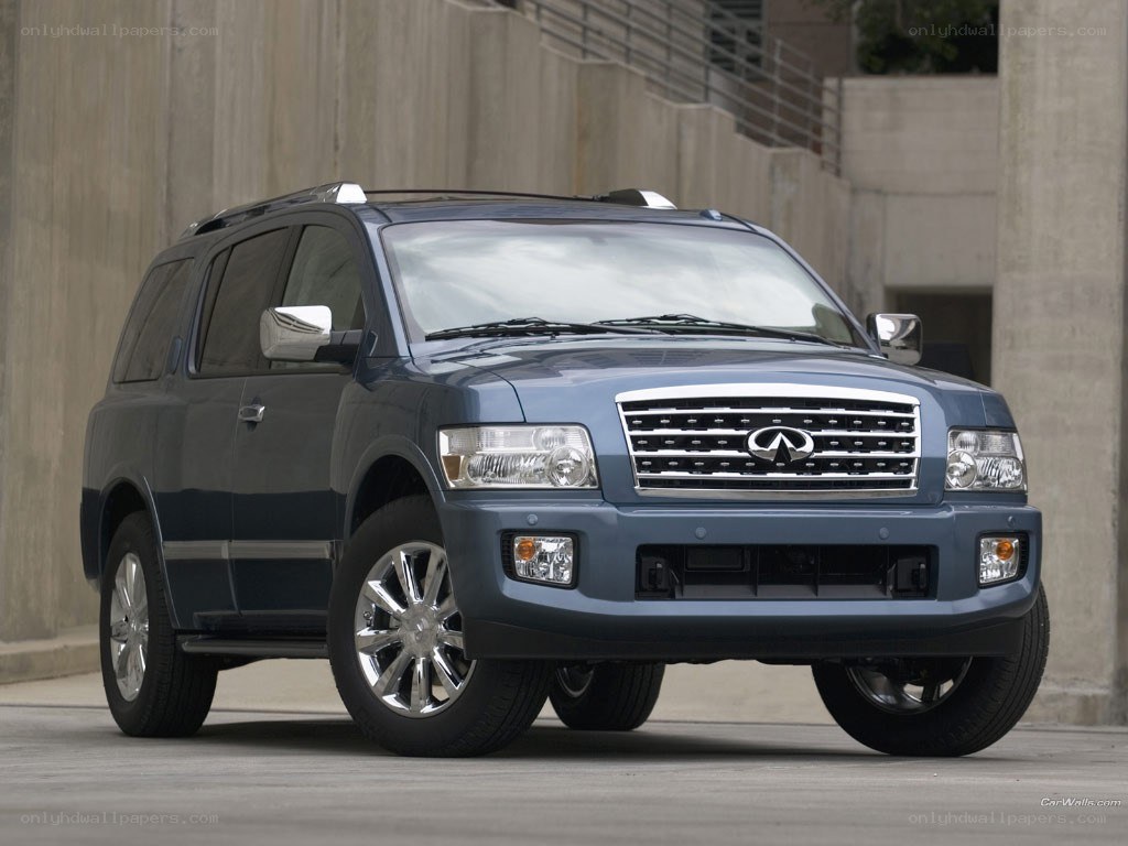 blue infiniti fx suv
