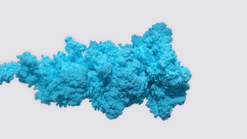 Blue Ink Cloud — Cyan