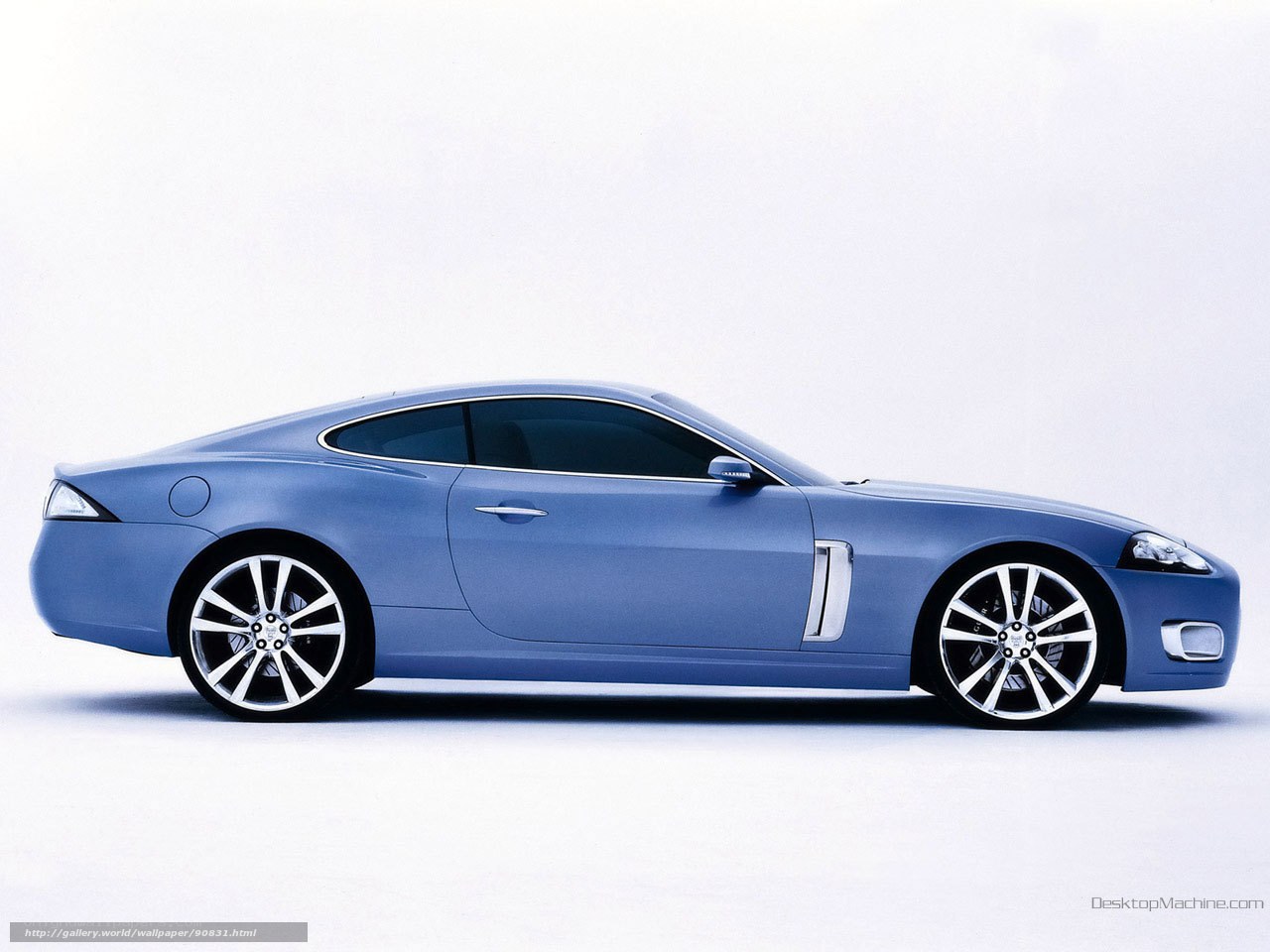 blue jaguar coupe