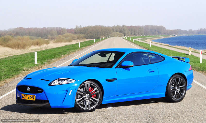 Blue Jaguar Coupe — Serene