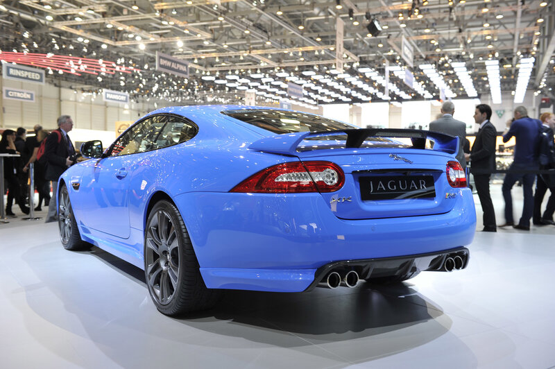 Blue Jaguar Xkr-s