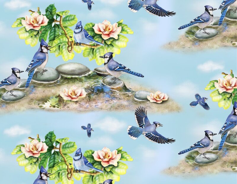 Blue Jays and Magnolias
