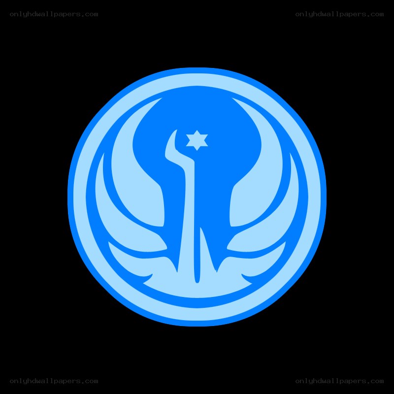 blue jedi order symbol