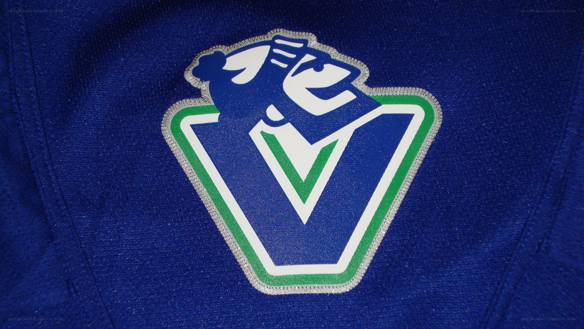 blue jersey with logo