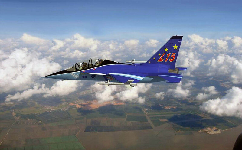 Blue Jet Aircraft — Dynamic, Afternoon