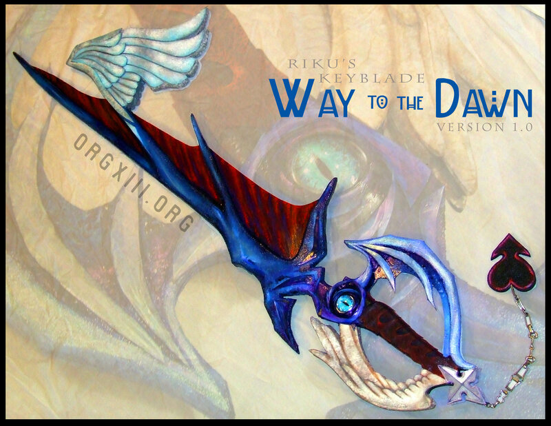 Blue Keyblade Weapon