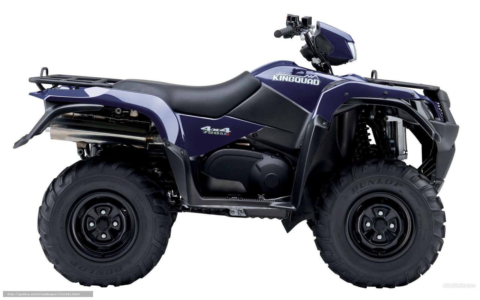 Blue KingQuad 750AX ATV