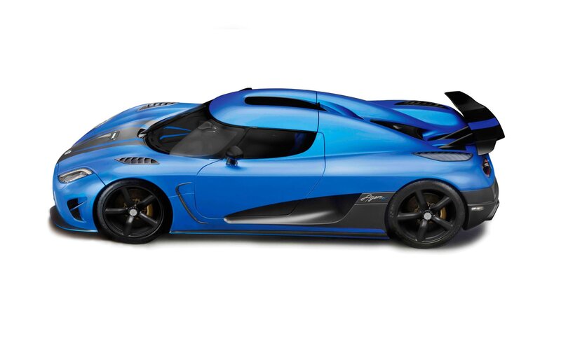 blue koenigsegg agera rs