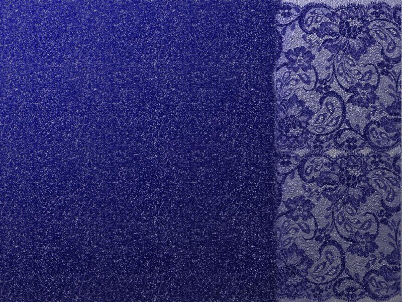 blue lace fabric texture