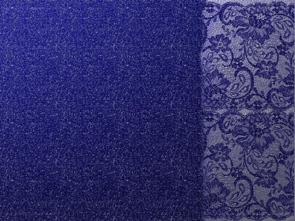 blue lace fabric texture