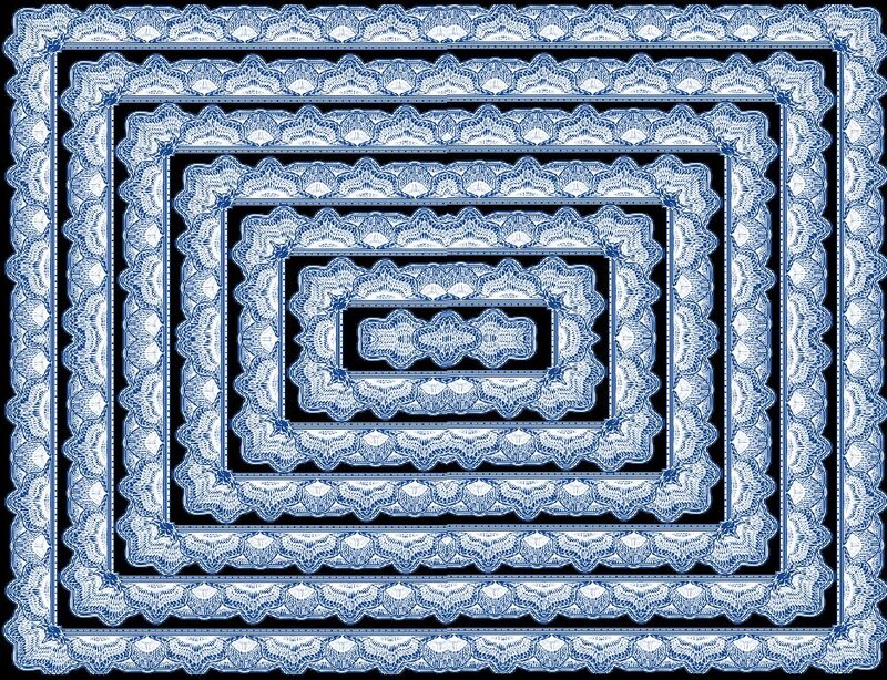 Blue Lace Pattern