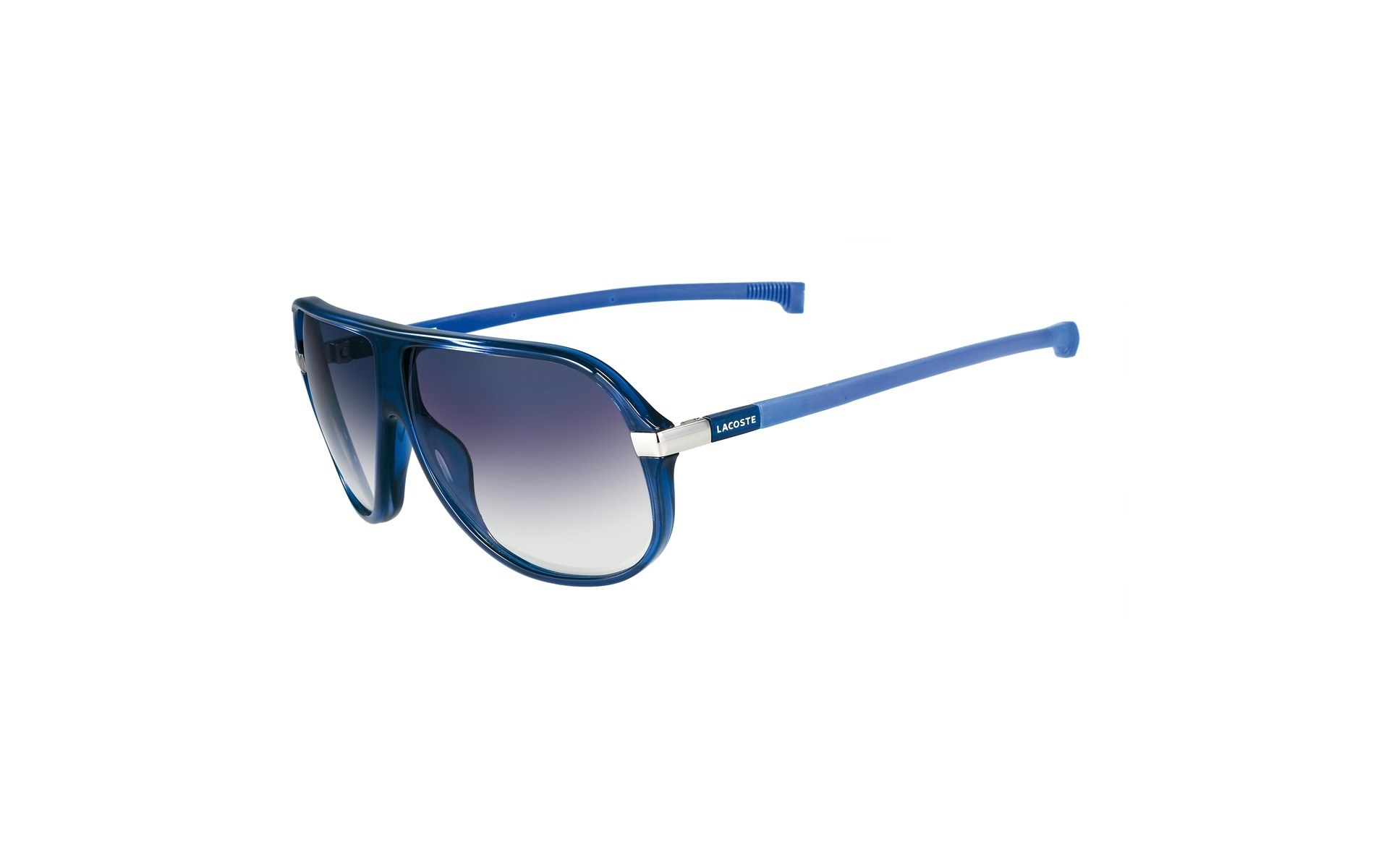 Blue Lacoste sunglasses