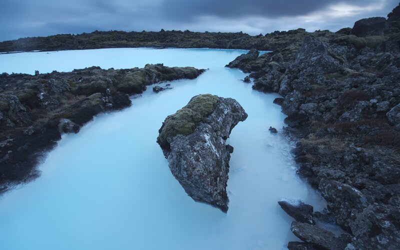 Blue Lagoon geothermal pool