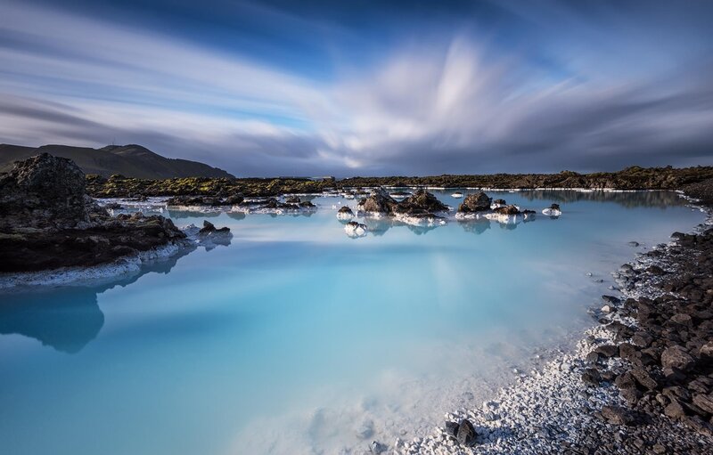 Blue Lagoon Geothermal Pool — Serene