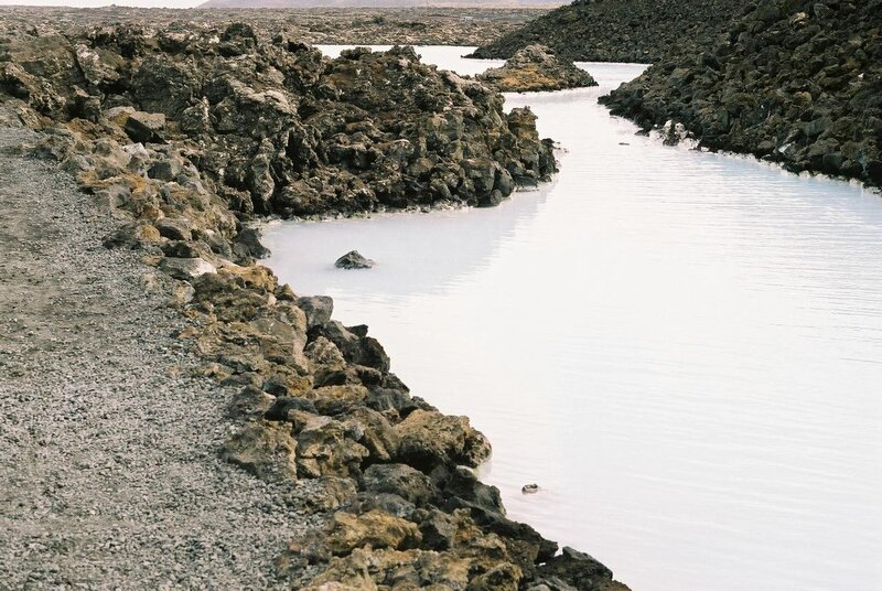 Blue Lagoon Water — White