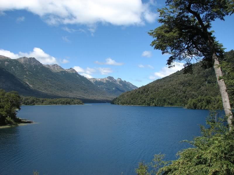 Blue Lake in Mountains — Serene, Afternoon