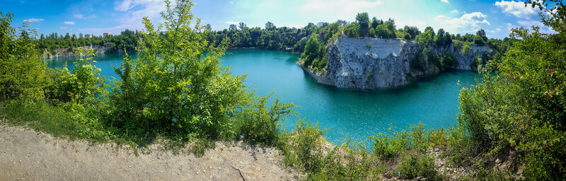 Blue Lake in Quarry