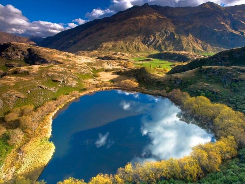 Blue Lake in Valley