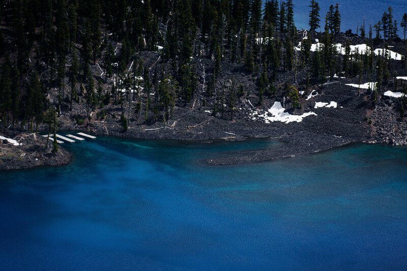 Blue Lake with Docks