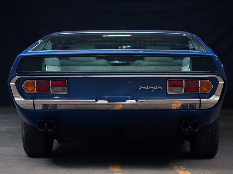 Blue Lamborghini Car — Dramatic, Photograph, Exhaust Pipes