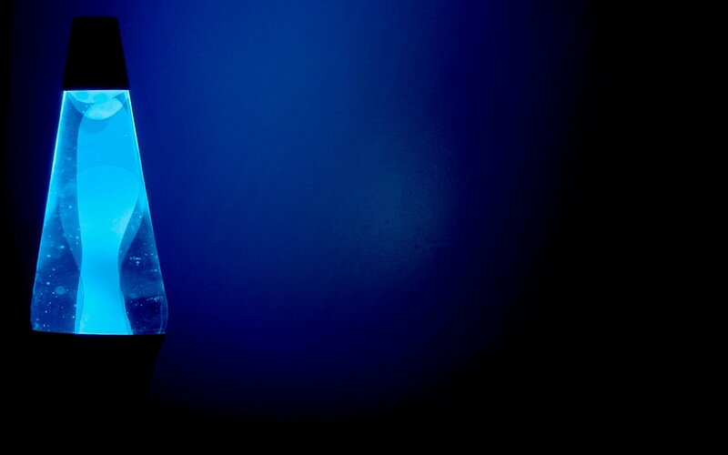 Blue Lava Lamp