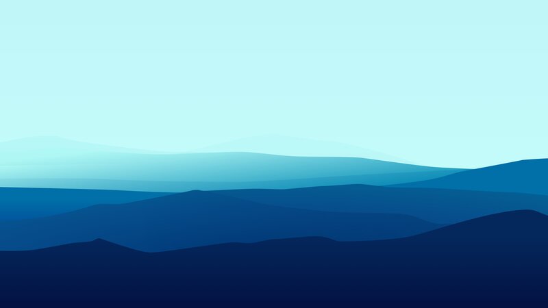 Blue Layered Hills