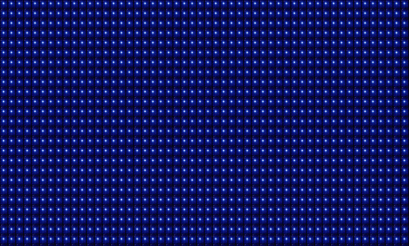 Blue LED Light Grid