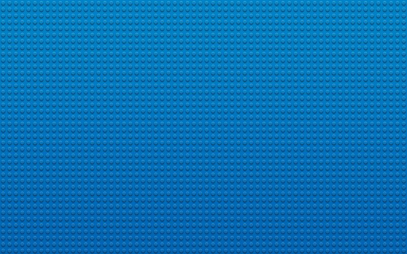 blue lego baseplate