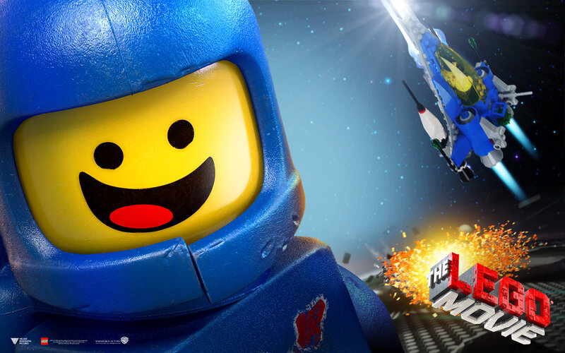 Blue Lego Character