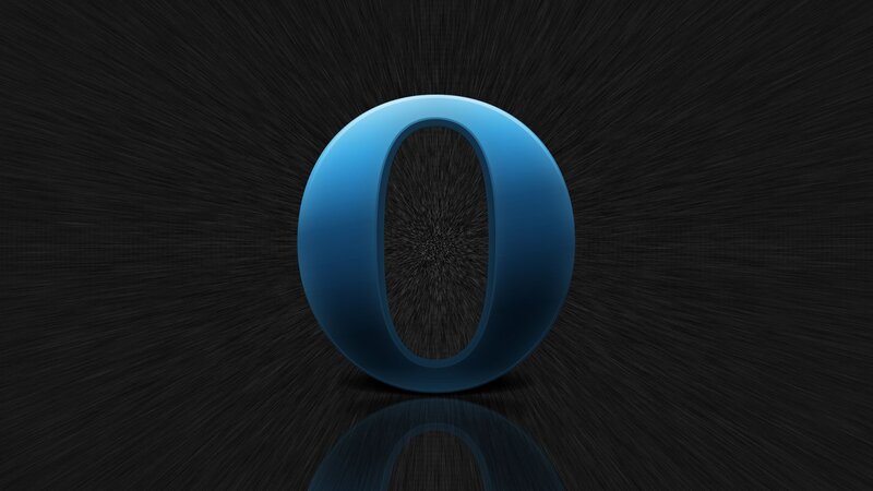 Blue Letter O Logo
