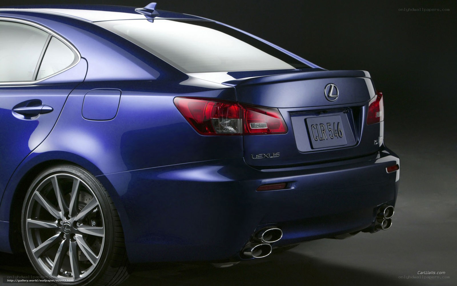 blue lexus clr 546 sedan