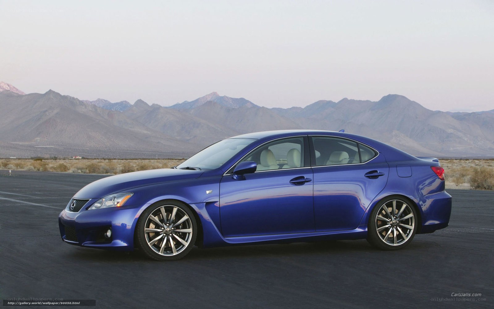 blue lexus is250c in desert