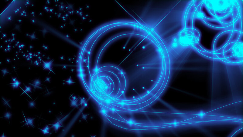 blue light abstract background