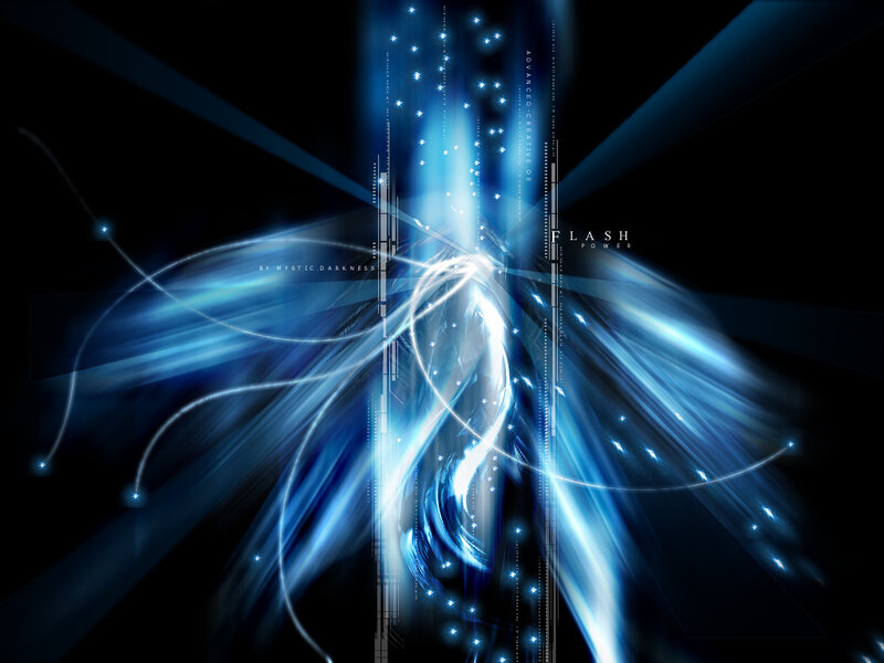 blue light abstract background